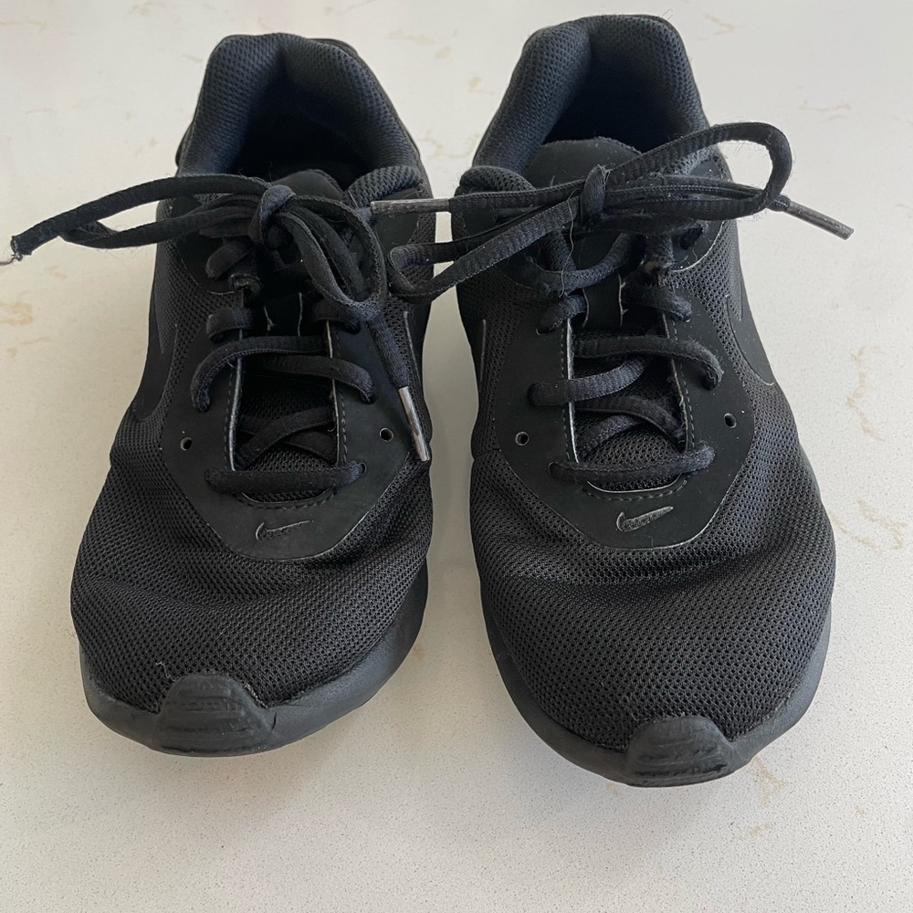 Black on Black Nikes